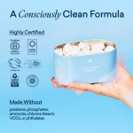 BLUELAND Dishwasher Detergent Tablet Refill 1 Pack - Plastic-Free & Eco Friendly Alternative to Liquid Pods or Sheets - Natural, Sustainable - 60 Was